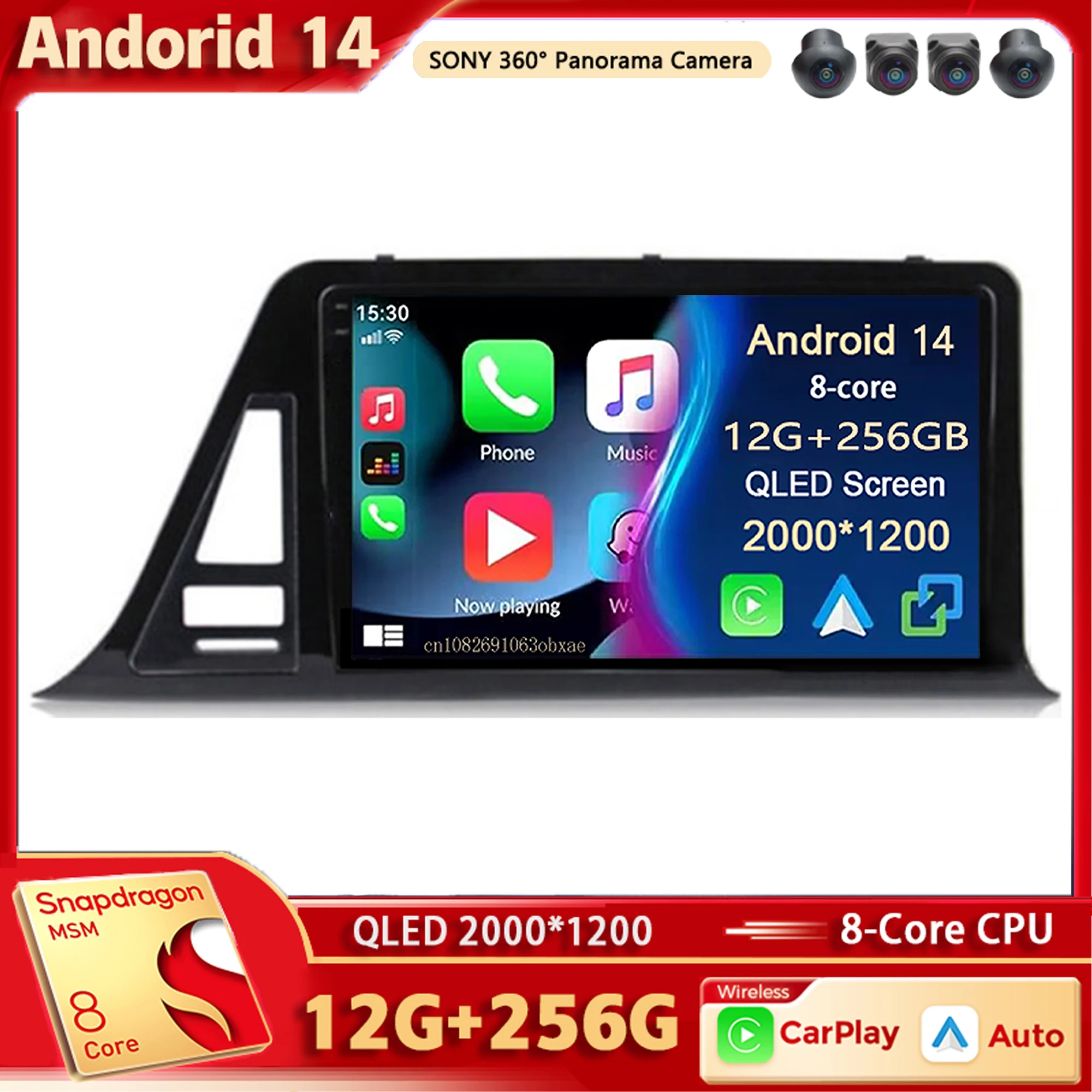 Android 14 Car Radio Multimedia Player For Toyota C-HR CHR 2016 2017 2018 2019 2020 Auto Carplay Stereo wifi+4G Ai voice 2 Din
Android 14 Car Radio Multimedia Player For Toyota C-HR CHR 2016 2017 2018 2019 2020 Auto Carplay Stereo wifi+4G Ai voice 2 Din