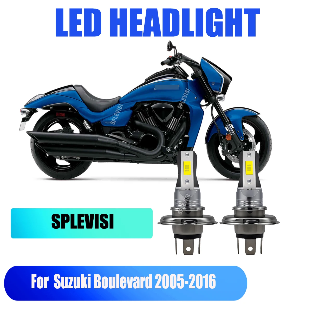 2Pcs H4 472 White LED Headlight Bulbs Dual Beam High and Low Beam Upgrade For Suzuki Boulevard 2005 2006 2007 2008 2009-2016
2Pcs H4 472 White LED Headlight Bulbs Dual Beam High and Low Beam Upgrade For Suzuki Boulevard 2005 2006 2007 2008 2009-2016