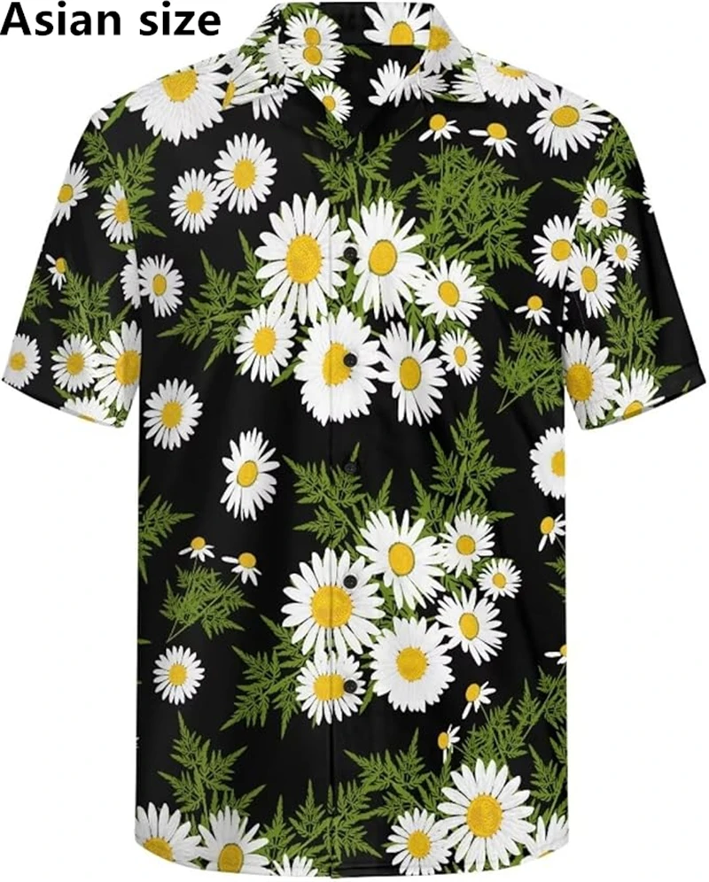 3d Daisy Floral Print Shirt For Men Women Fashion Classic Retro Short Sleeve Summer Vacation Shirts Breathable Tops Hawaiian
3d Daisy Floral Print Shirt For Men Women Fashion Classic Retro Short Sleeve Summer Vacation Shirts Breathable Tops Hawaiian