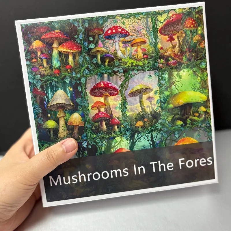 1 Box of 1000 Pieces White Card Adult Puzzle, Mushrooms in The Forest 60.9x60.9cm 24x24 Inches, Mushroom Forest World Puzzle
1 Box of 1000 Pieces White Card Adult Puzzle, Mushrooms in The Forest 60.9x60.9cm 24x24 Inches, Mushroom Forest World Puzzle
