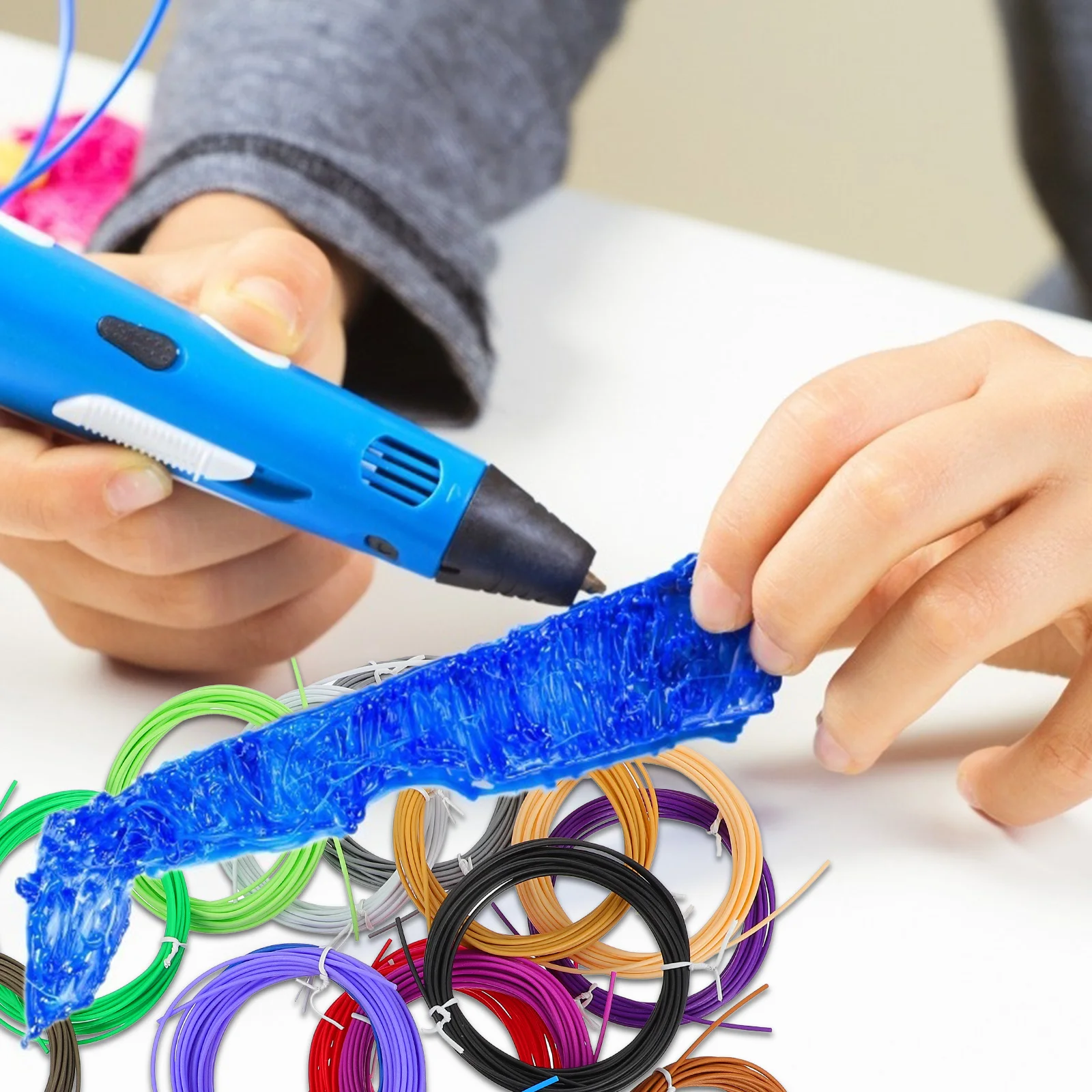 20 Pcs 3d Printing Pen Consumables Supplies Printer Filament Refills Shine Plastic Filaments
20 Pcs 3d Printing Pen Consumables Supplies Printer Filament Refills Shine Plastic Filaments