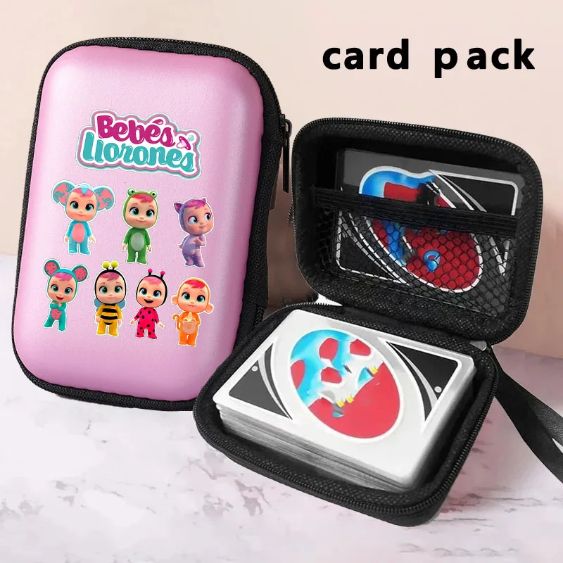 Crying Babies Card Pack Girl Cartoon Anime Small Cards Storage Bag Portable Poker Board Game Card Bags Data Cable Storage Case
Crying Babies Card Pack Girl Cartoon Anime Small Cards Storage Bag Portable Poker Board Game Card Bags Data Cable Storage Case