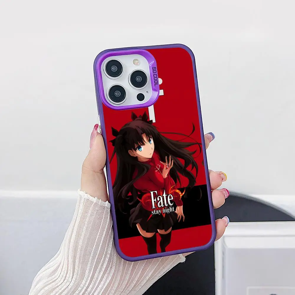 Чехол для телефона Fate Stay Night Rin Tohsaka для iPhone 17, 16, 15, 14, 13, 12, 11 X XR XS 8 7 Air Pro Max Plus, фиолетовый полупрозрачный чехол
Чехол для телефона Fate Stay Night Rin Tohsaka для iPhone 17, 16, 15, 14, 13, 12, 11 X XR XS 8 7 Air Pro Max Plus, фиолетовый полупрозрачный чехол