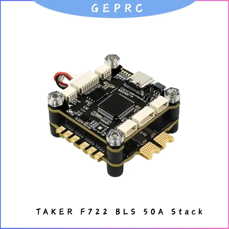 F7 Flight Stack 50A 4in1 ESC & FC Combo с чипом STM32F722 16MB Black Box Dual BEC для гоночного дрона GEPRC TAKER F722 BLS FPV
F7 Flight Stack 50A 4in1 ESC & FC Combo с чипом STM32F722 16MB Black Box Dual BEC для гоночного дрона GEPRC TAKER F722 BLS FPV