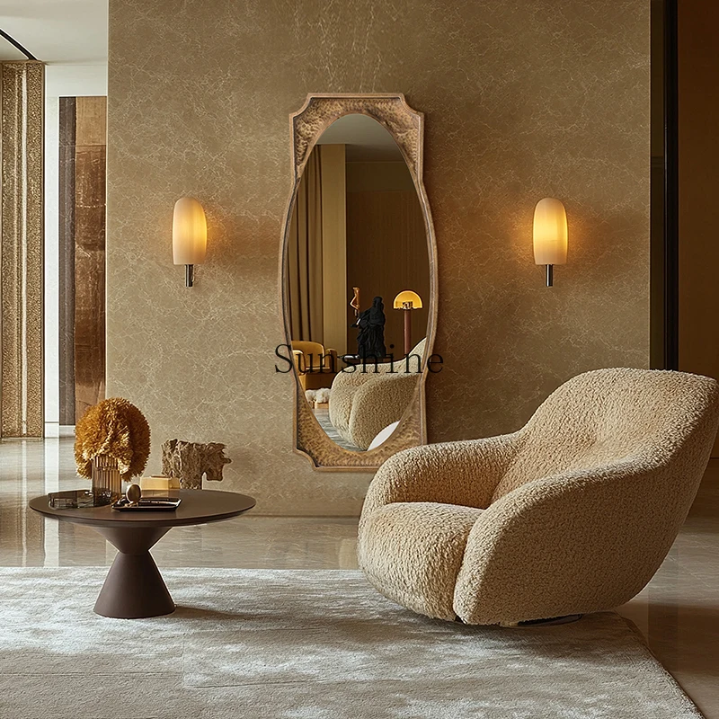 European living room decoration dining room background wall hanging mirror entrance full body floor mirror
European living room decoration dining room background wall hanging mirror entrance full body floor mirror