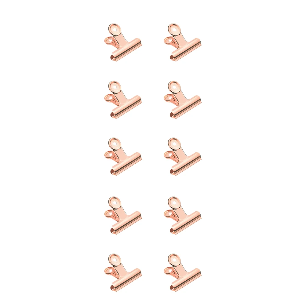 10pcs Shaping Clips Stainless Steel Office Supplies Metal Binder Clamps Document Holder Strong Grip Flat Surface General Use
10pcs Shaping Clips Stainless Steel Office Supplies Metal Binder Clamps Document Holder Strong Grip Flat Surface General Use
