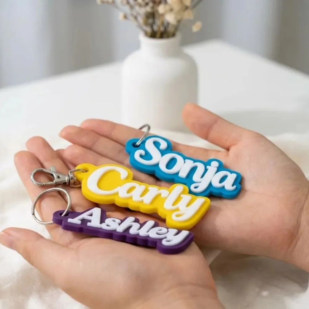 LeeChee Personalized Acrylic Name Keychain Tag Backpack Bag Accessory Keychain
LeeChee Personalized Acrylic Name Keychain Tag Backpack Bag Accessory Keychain