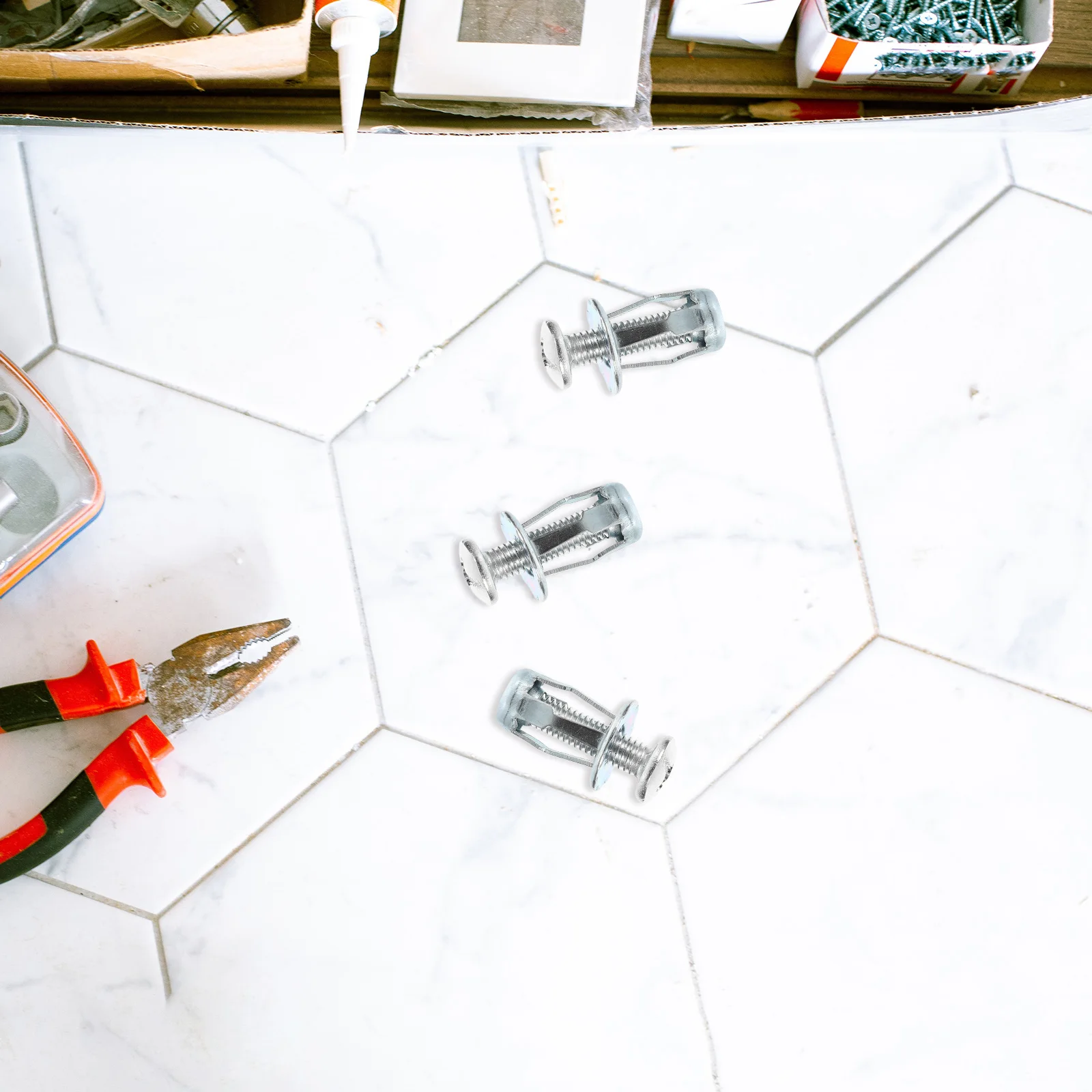 25 set Petal Nuts Threaded Inserts Set For Metal Plastic Wood Marine Expansion Screw Anchor Galvanized Carbon Steel Easy
25 set Petal Nuts Threaded Inserts Set For Metal Plastic Wood Marine Expansion Screw Anchor Galvanized Carbon Steel Easy