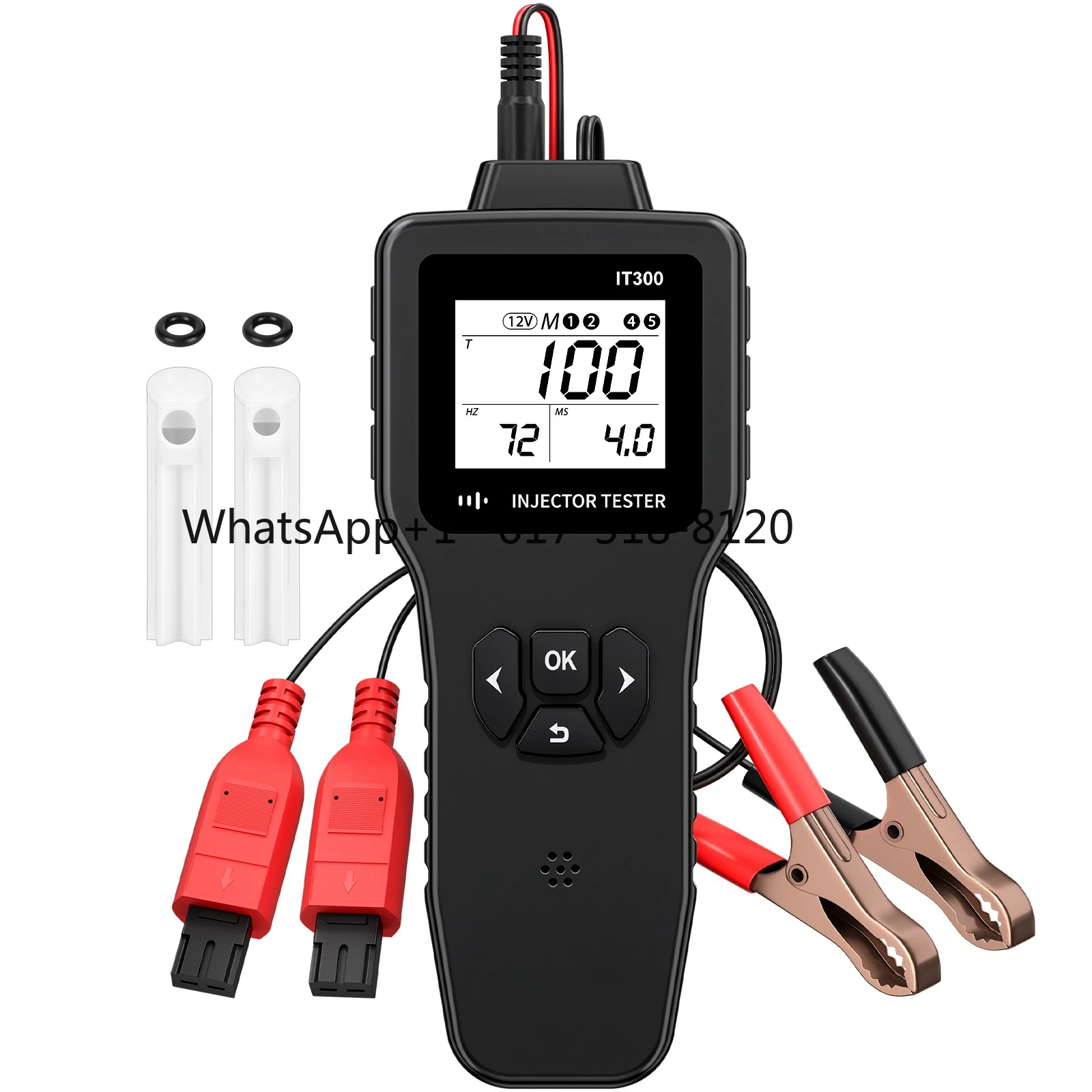 IT300 Universal Fuel Injector Tester and Cleaner Tool Kit Works with Most 12V Cars Trucks and Motorcycles
IT300 Universal Fuel Injector Tester and Cleaner Tool Kit Works with Most 12V Cars Trucks and Motorcycles