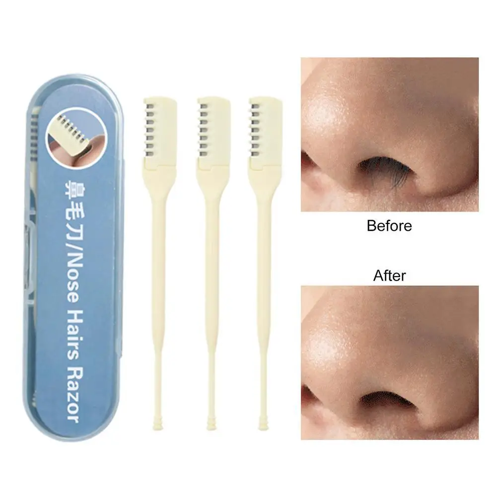 1set Double Sided Nose Hair Knife Manual Nostril Cleaning Nose Hair Trimmer 360 Degree Rotate Nostril Cleaning Scissors
1set Double Sided Nose Hair Knife Manual Nostril Cleaning Nose Hair Trimmer 360 Degree Rotate Nostril Cleaning Scissors