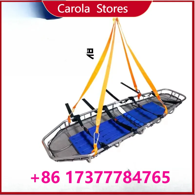 304 Stainless Steel & Titanium Alloy Basket Stretcher, Detachable Boat Type Hanging Rescue Stretcher for Fire Emergency
304 Stainless Steel & Titanium Alloy Basket Stretcher, Detachable Boat Type Hanging Rescue Stretcher for Fire Emergency