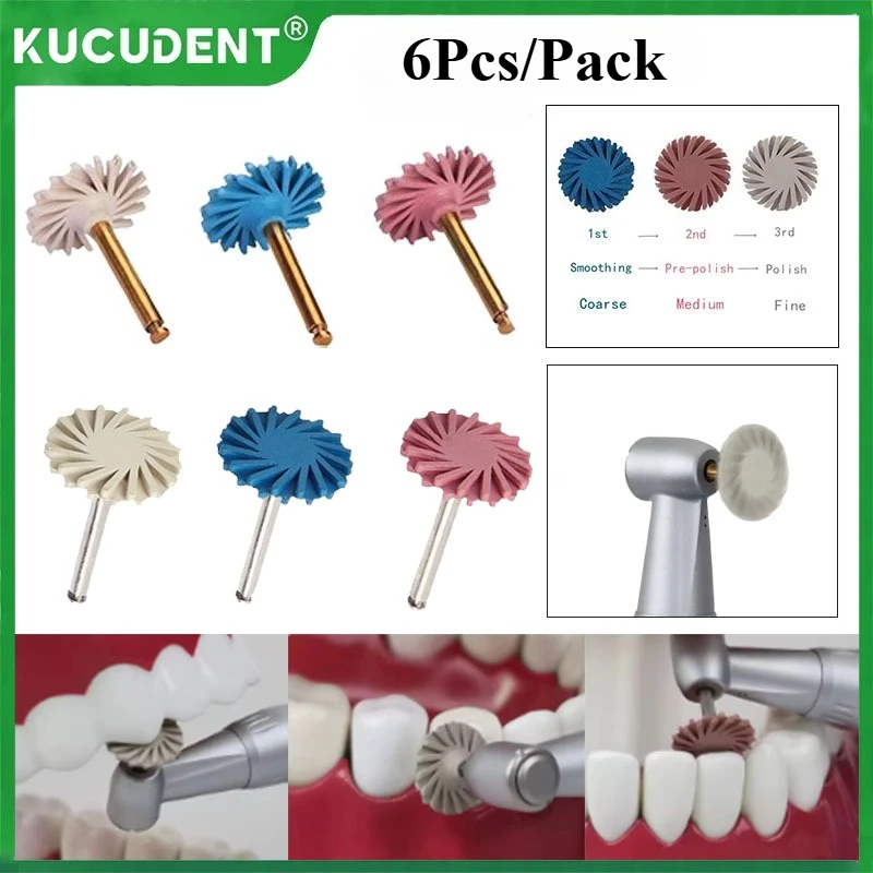 6Pcs/Pack Dental Rubber Polisher Composite Resin Diamond System RA Polishing Disc Wheel Kit 14mm Spiral Flex Golden Silver Tool
6Pcs/Pack Dental Rubber Polisher Composite Resin Diamond System RA Polishing Disc Wheel Kit 14mm Spiral Flex Golden Silver Tool