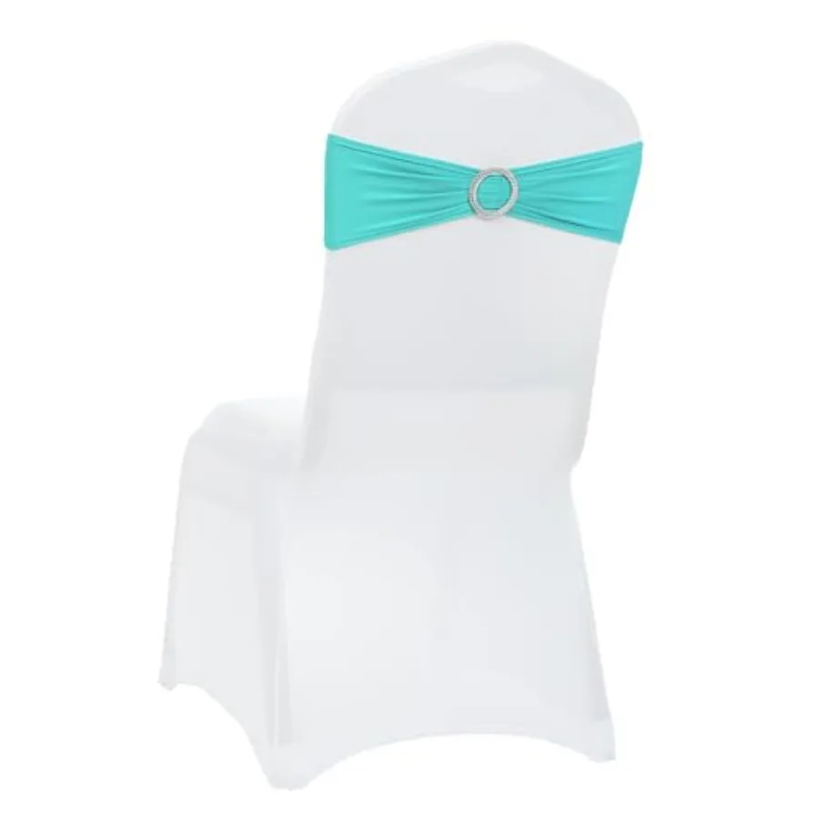 Spandex Chair Sashes Bows 0 S Stretch Elastic Banquet Universal Folding Chair Band Tie with Silver Buckle Slider for Wedding Pa
Spandex Chair Sashes Bows 0 S Stretch Elastic Banquet Universal Folding Chair Band Tie with Silver Buckle Slider for Wedding Pa