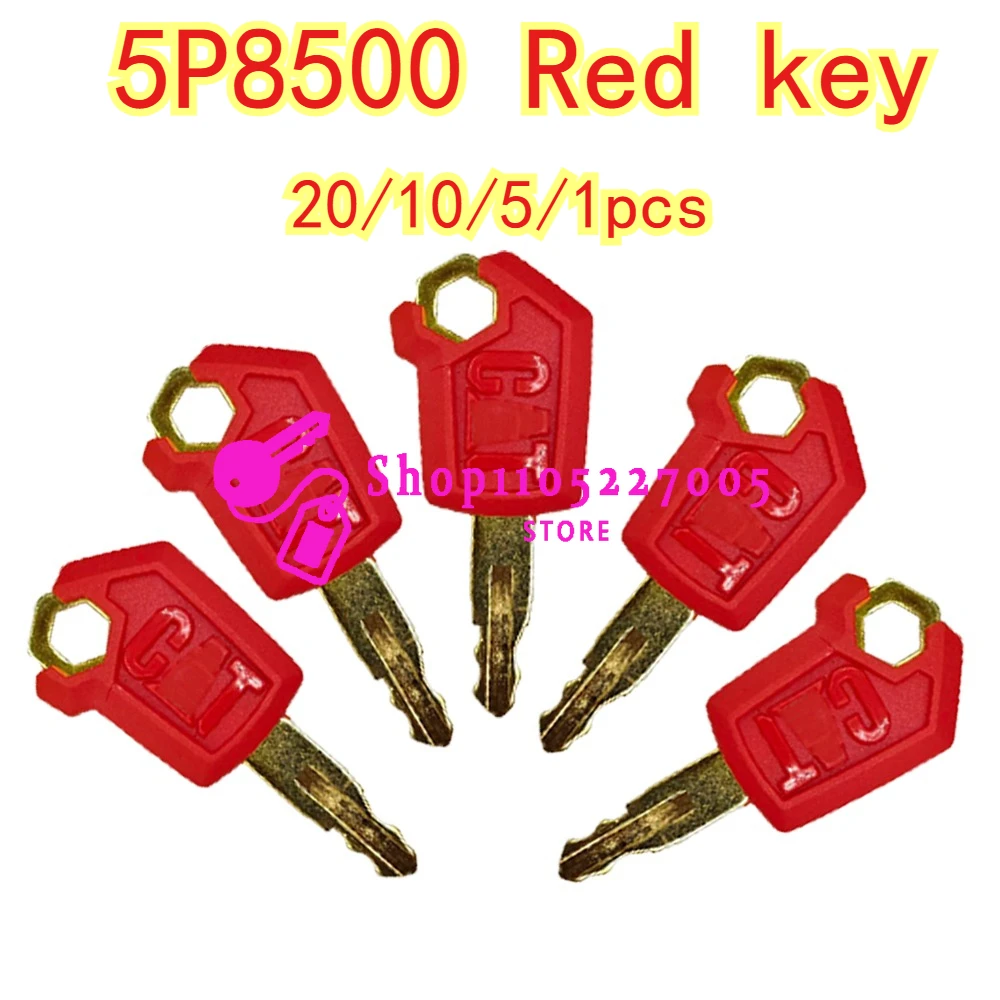 20/10/5/1 шт. 5P8500 красные ключи для ключа экскаватора, новый ключ зажигания E305.5 307 313 320D2GC
20/10/5/1 шт. 5P8500 красные ключи для ключа экскаватора, новый ключ зажигания E305.5 307 313 320D2GC