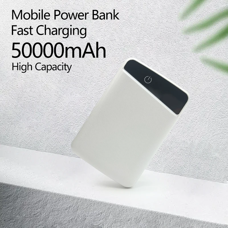 Portable Power Supply 50000mAh Fast Charging Digital Display Dual USB Charger For Mobile Phone Tablet Computer Power Supply
Portable Power Supply 50000mAh Fast Charging Digital Display Dual USB Charger For Mobile Phone Tablet Computer Power Supply
