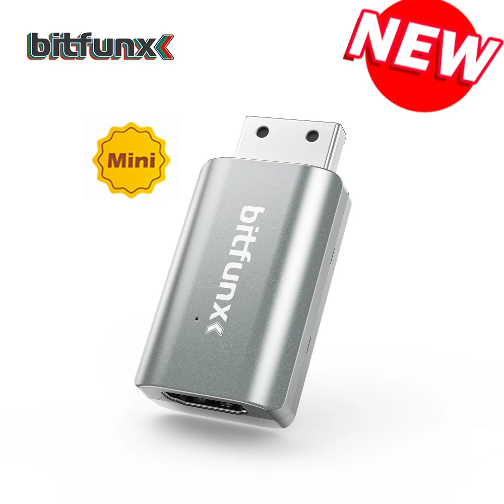 Bitfunx DC VGA to HDMI Adapter Mini Version HD TV Video Audio Converter for DreamCast Game Console All Version
Bitfunx DC VGA to HDMI Adapter Mini Version HD TV Video Audio Converter for DreamCast Game Console All Version