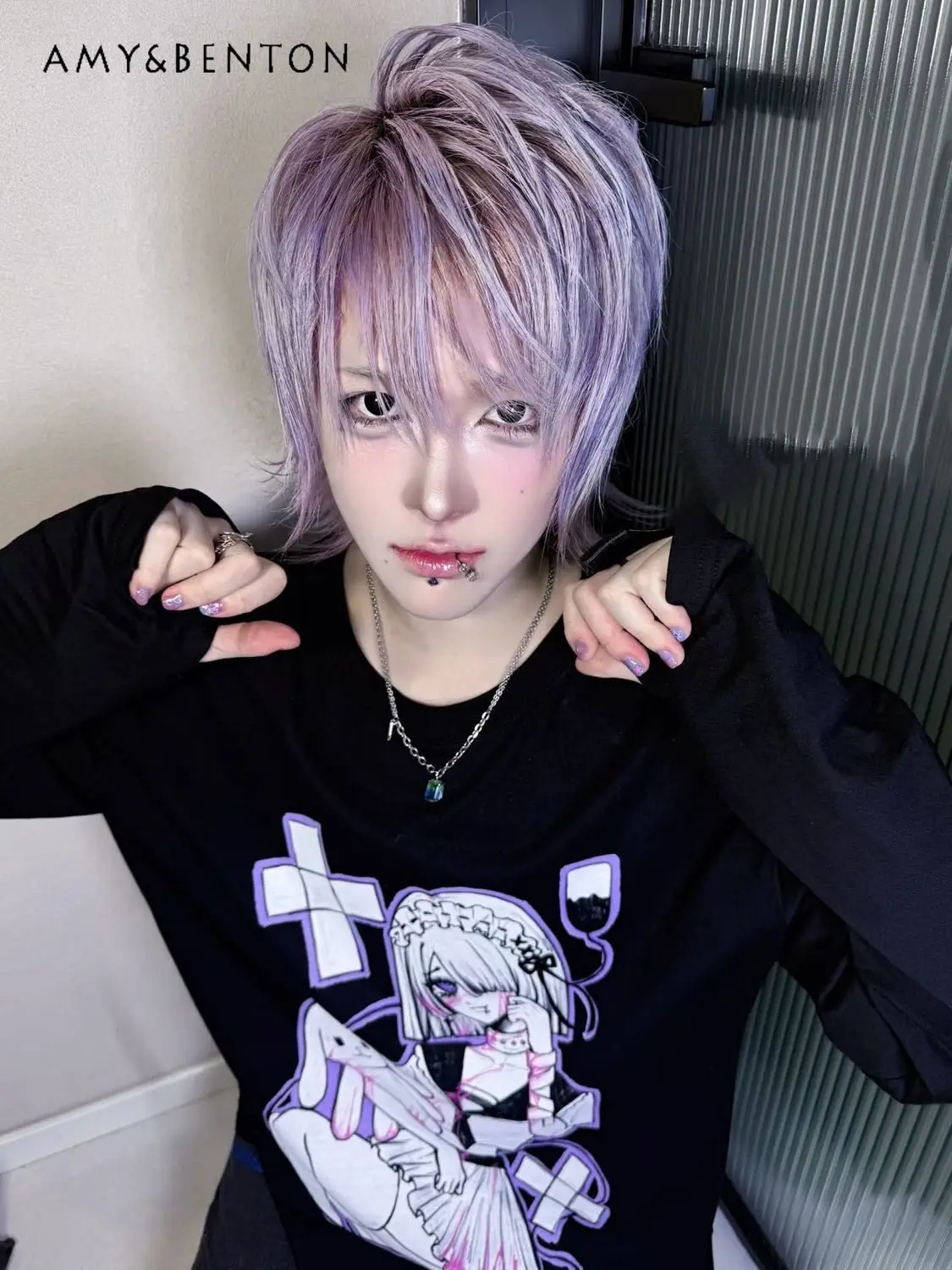 Subculture Punk Y2K Anime Print Shirts for Women Japanese Harajuku Style Gothic Oversized T Shirt Sweet Cute Loose Casual Top
Subculture Punk Y2K Anime Print Shirts for Women Japanese Harajuku Style Gothic Oversized T Shirt Sweet Cute Loose Casual Top