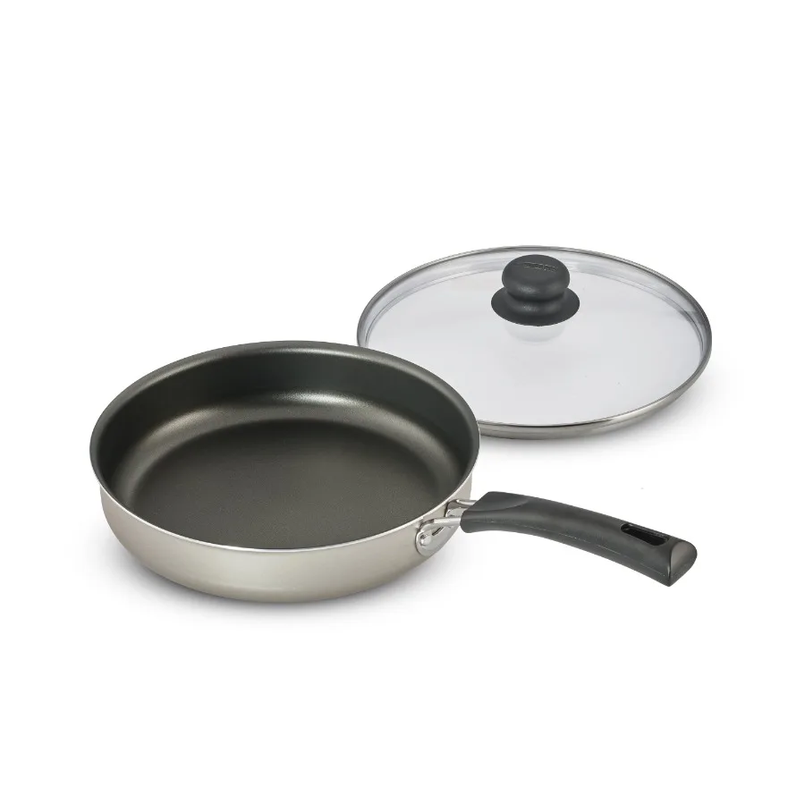 10 In Champagne Nonstick Covered Deep Saute Pan
10 In Champagne Nonstick Covered Deep Saute Pan