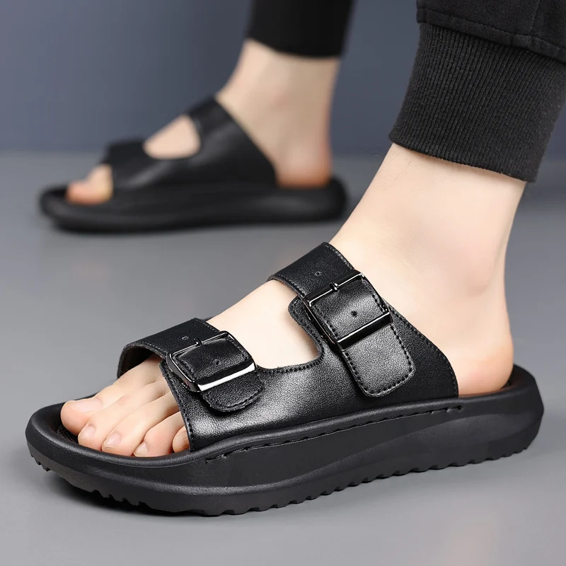 Summer Men's Casual Trendy Outdoor Slides Fashion Beach Breathable Sandals Slippers
Summer Men's Casual Trendy Outdoor Slides Fashion Beach Breathable Sandals Slippers