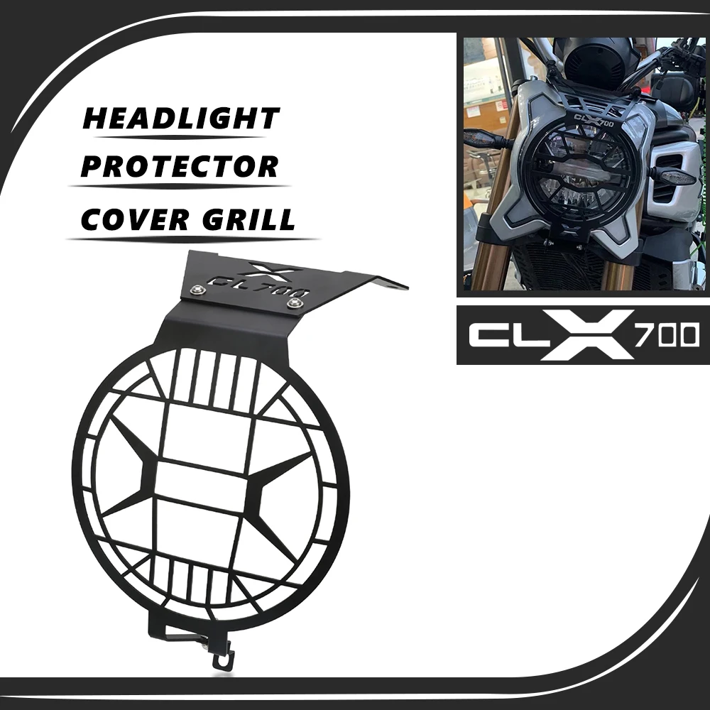 Motorcycle Head Light Protector Cover Grill For 700 CLX 700 CLX700 700CL-X Headlight Guard 2020 2021 CF 700 CL-X
Motorcycle Head Light Protector Cover Grill For 700 CLX 700 CLX700 700CL-X Headlight Guard 2020 2021 CF 700 CL-X
