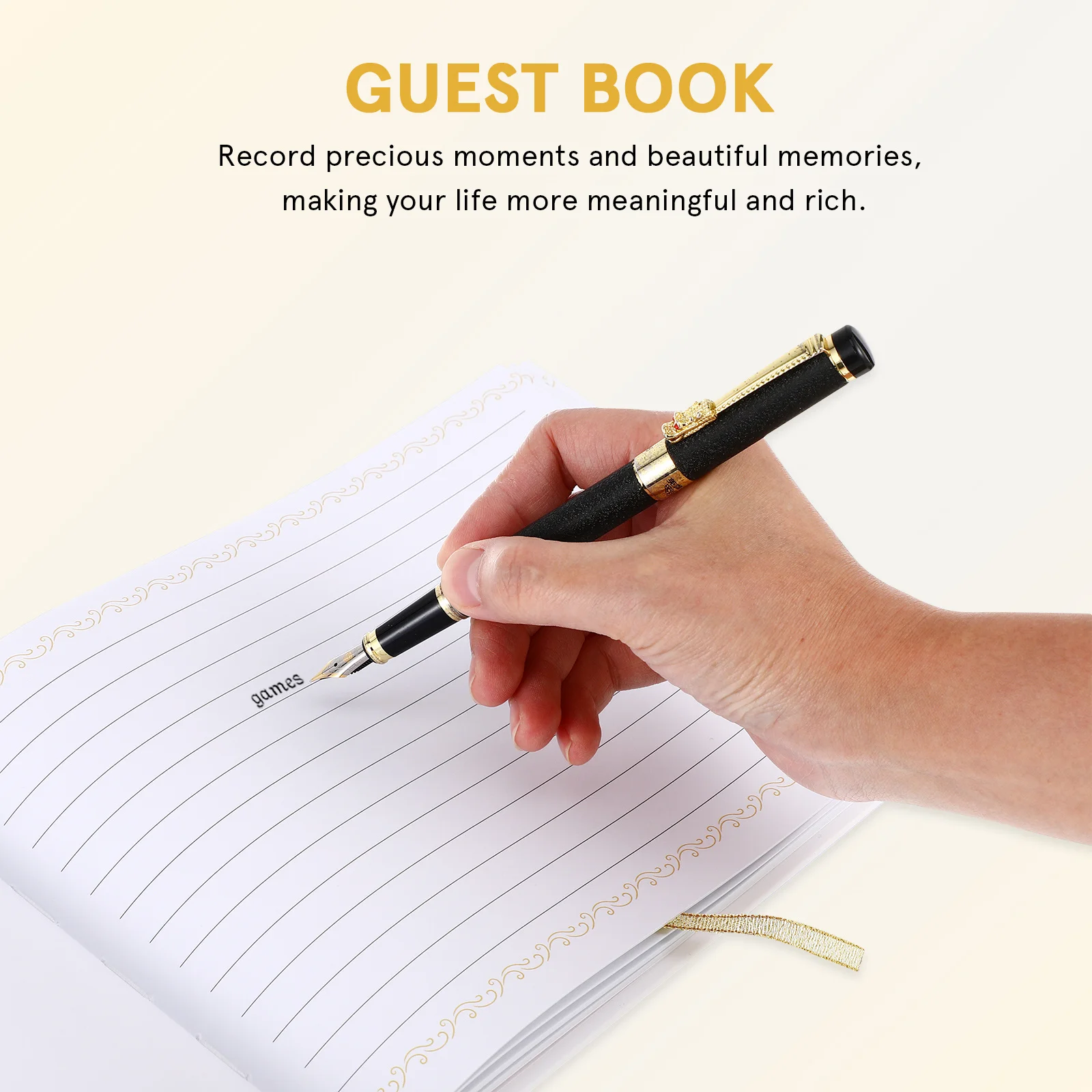 Guest Book Album For Wedding Birthday Party Funeral Memory Photo Guestbook Keepsake Journal Scrapbook Home Travel
Guest Book Album For Wedding Birthday Party Funeral Memory Photo Guestbook Keepsake Journal Scrapbook Home Travel