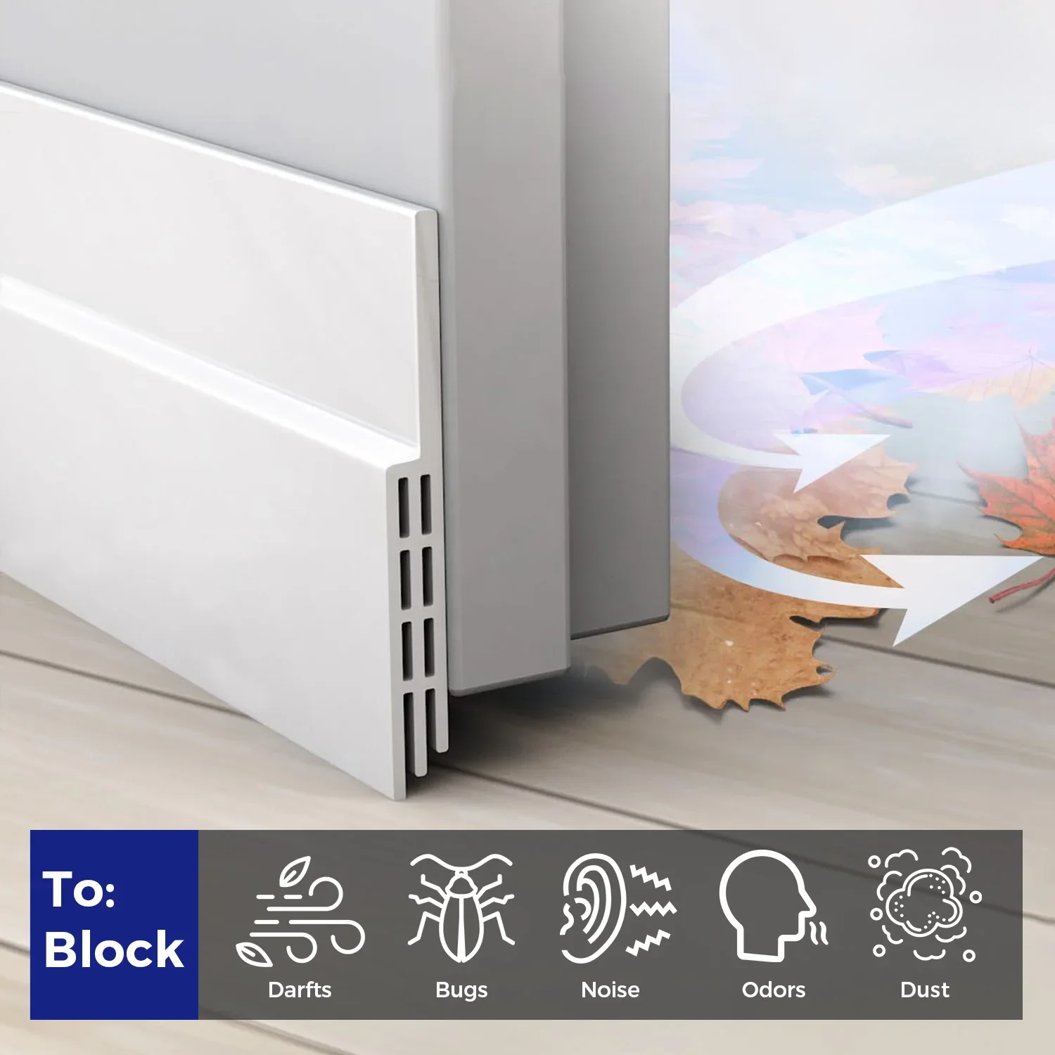 Door Draft Stopper Door Bottom Seal Strip Weather Stripping Door Seal Garage Window Blocker Soundproof Self Adhesive Tape
Door Draft Stopper Door Bottom Seal Strip Weather Stripping Door Seal Garage Window Blocker Soundproof Self Adhesive Tape