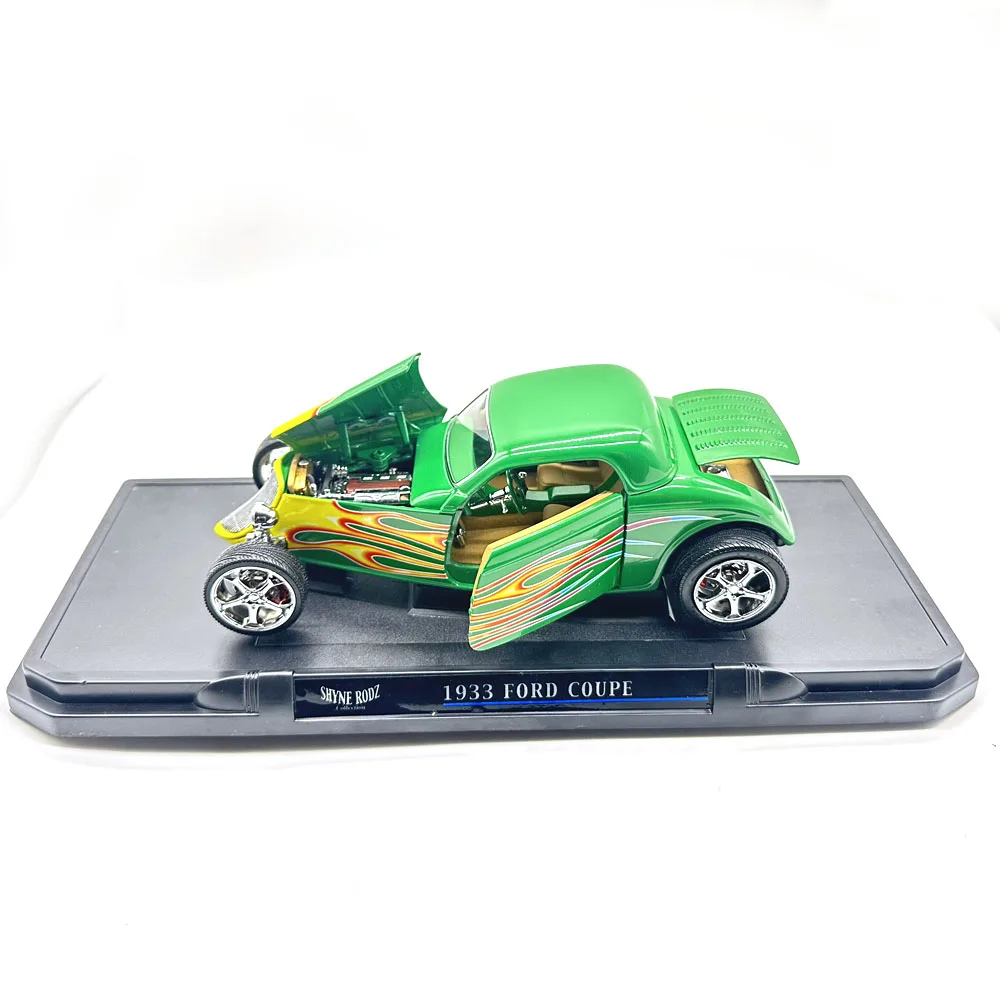2 Color! 1933 Coupe 1/18 Scale Alloy Model Car 4 Door Open Birthday DieCast Gift Toy Scene Matching New in Box
2 Color! 1933 Coupe 1/18 Scale Alloy Model Car 4 Door Open Birthday DieCast Gift Toy Scene Matching New in Box