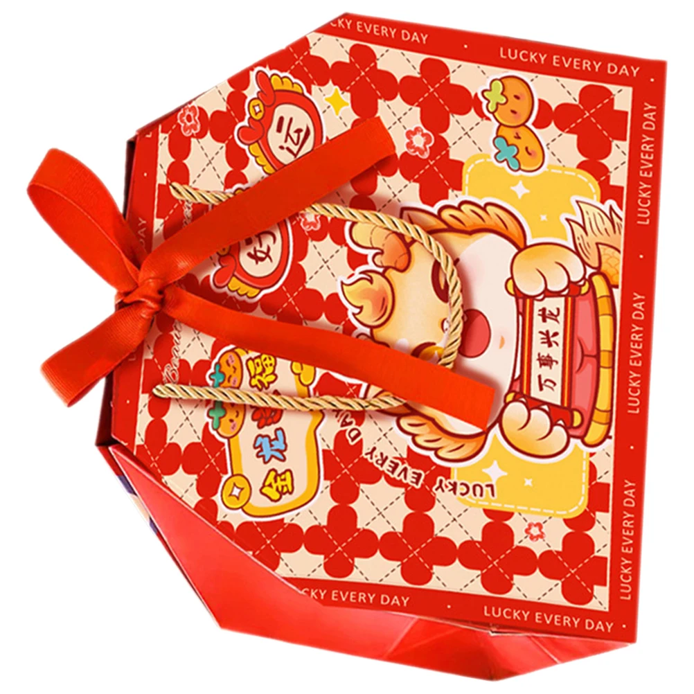 Dragon Year Gift Box 2024 Large Golden Dragon Ribbon C y Containers Party Supplies Cookies Boxes Paper Portable Treat Storage
Dragon Year Gift Box 2024 Large Golden Dragon Ribbon C y Containers Party Supplies Cookies Boxes Paper Portable Treat Storage