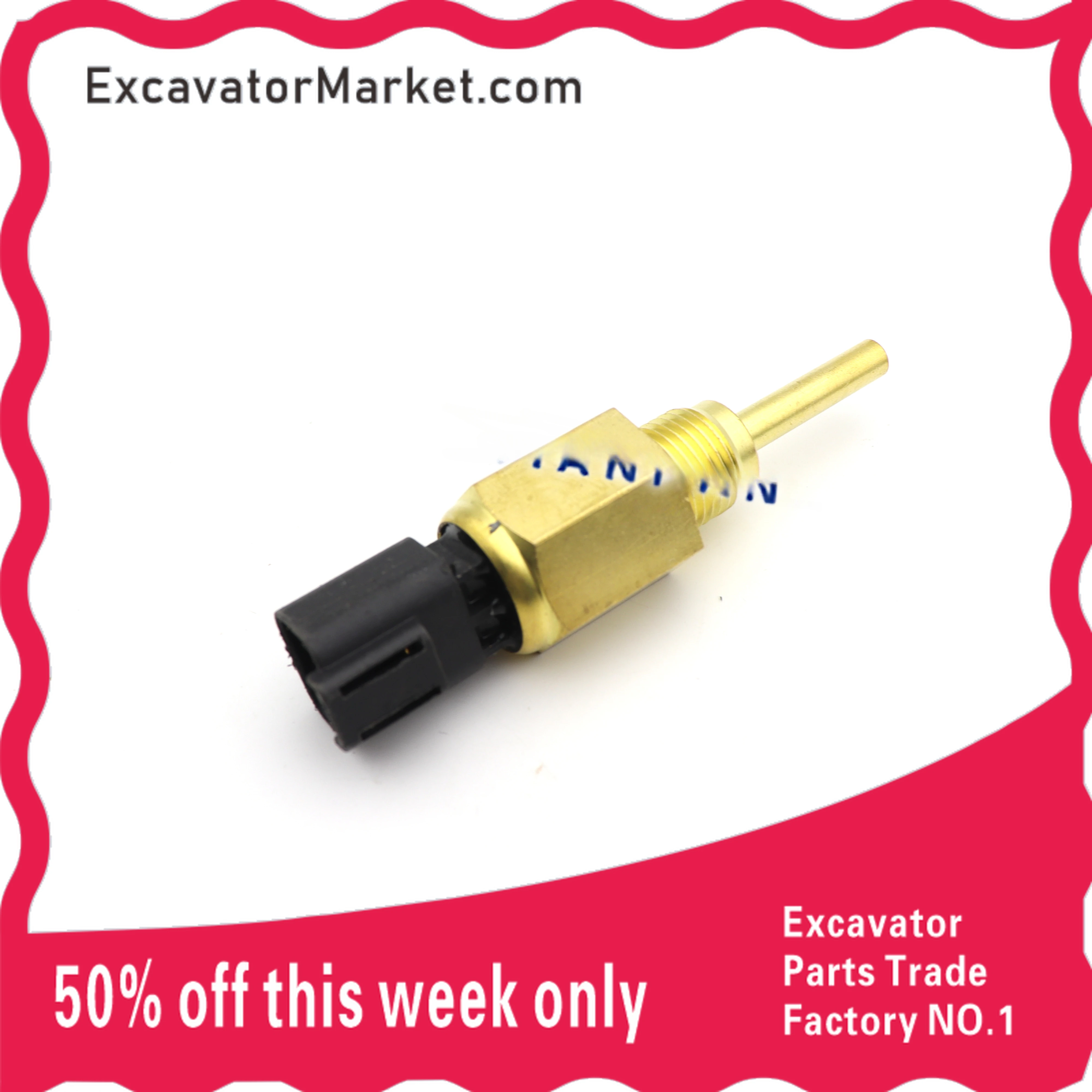 Excavator Engine Water Temperature Sensor Alarm Sensor Plug 341-3600 For E311C part
Excavator Engine Water Temperature Sensor Alarm Sensor Plug 341-3600 For E311C part