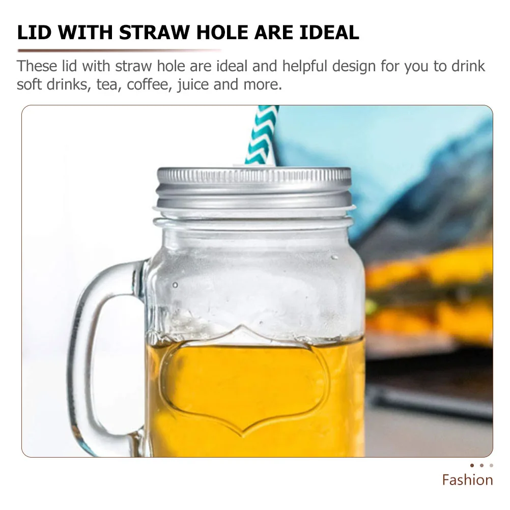 4 set Stainless Steel Mason Jar Straw Lids Leak Proof Canning Jar Replacement Lids For Tea Coffee Juice Bpa Free Travel
4 set Stainless Steel Mason Jar Straw Lids Leak Proof Canning Jar Replacement Lids For Tea Coffee Juice Bpa Free Travel