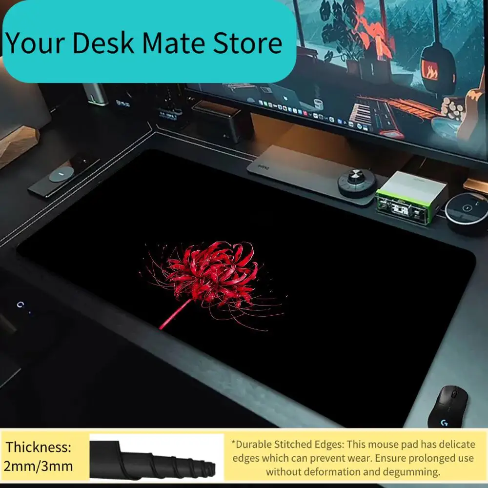 Red Spider Lily Desk Mat Non-Slip Rubber Base Washable Cloth Surface Large Mouse Pad
Red Spider Lily Desk Mat Non-Slip Rubber Base Washable Cloth Surface Large Mouse Pad