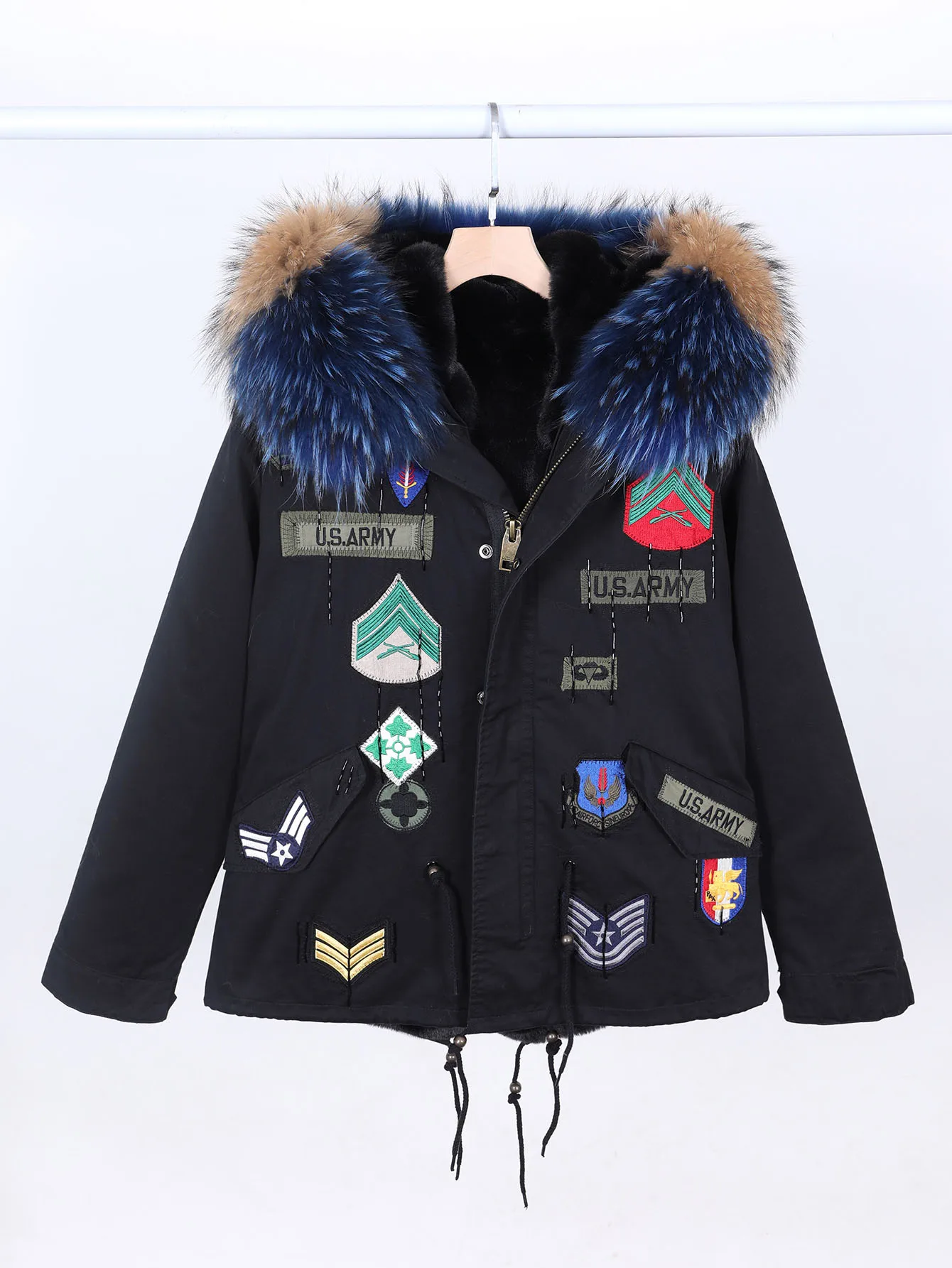 Women's Winter Parka Coat with Detachable Lining Long Sleeve Warm Cotton Jacket with Hood Embroidered Unisex Casual Outerwear
Women's Winter Parka Coat with Detachable Lining Long Sleeve Warm Cotton Jacket with Hood Embroidered Unisex Casual Outerwear