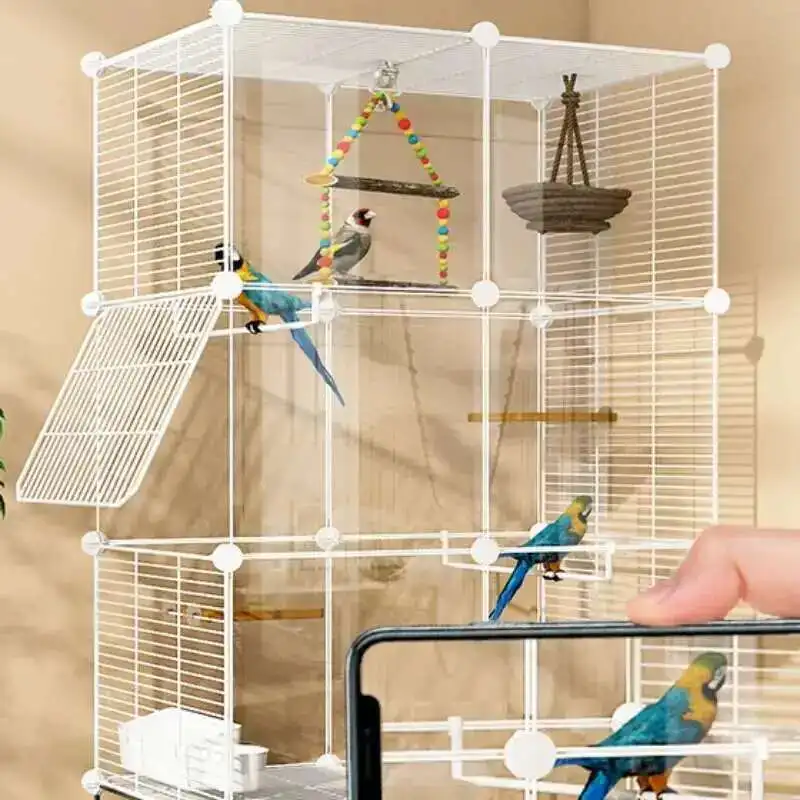 Large Luxury Villa Bird Cages Budgie Breeding Southe Park Outdoors Bird Cages Budgie Canary Jaula Pajaro Pet Products WZ50BC
Large Luxury Villa Bird Cages Budgie Breeding Southe Park Outdoors Bird Cages Budgie Canary Jaula Pajaro Pet Products WZ50BC