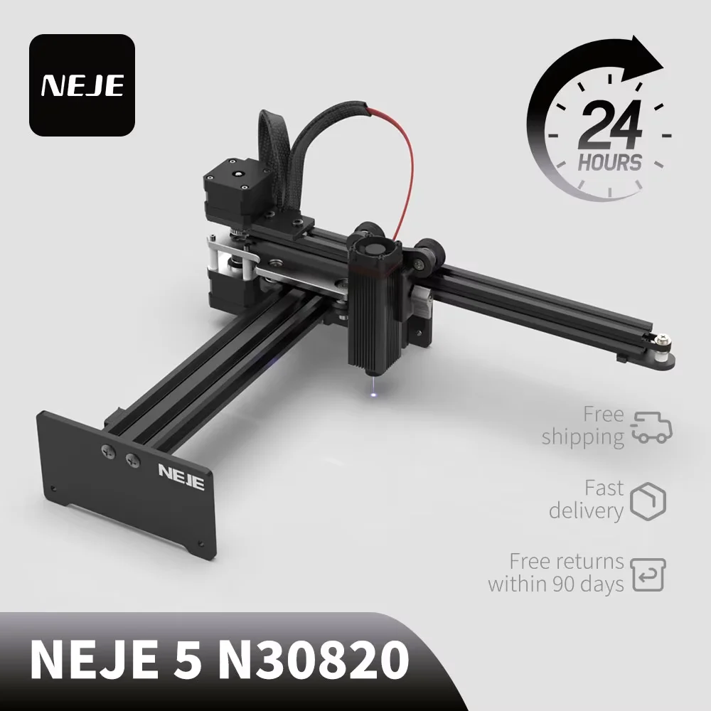 NEJE 5 N30820 40W Mini CNC Laser Engraver Desktop Engraving Machine Wood Cutting High Speed LOGO DIY Mark Printer Router
NEJE 5 N30820 40W Mini CNC Laser Engraver Desktop Engraving Machine Wood Cutting High Speed LOGO DIY Mark Printer Router