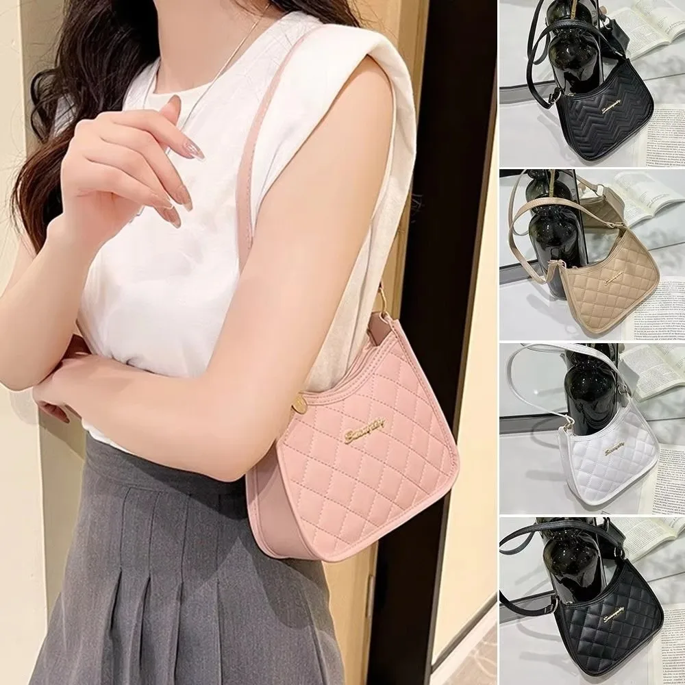 Fashion Lingge Embroidery Shoulder Bags Soft Faux Casual Armpit Bag Small Crossbody Bag Women
Fashion Lingge Embroidery Shoulder Bags Soft Faux Casual Armpit Bag Small Crossbody Bag Women