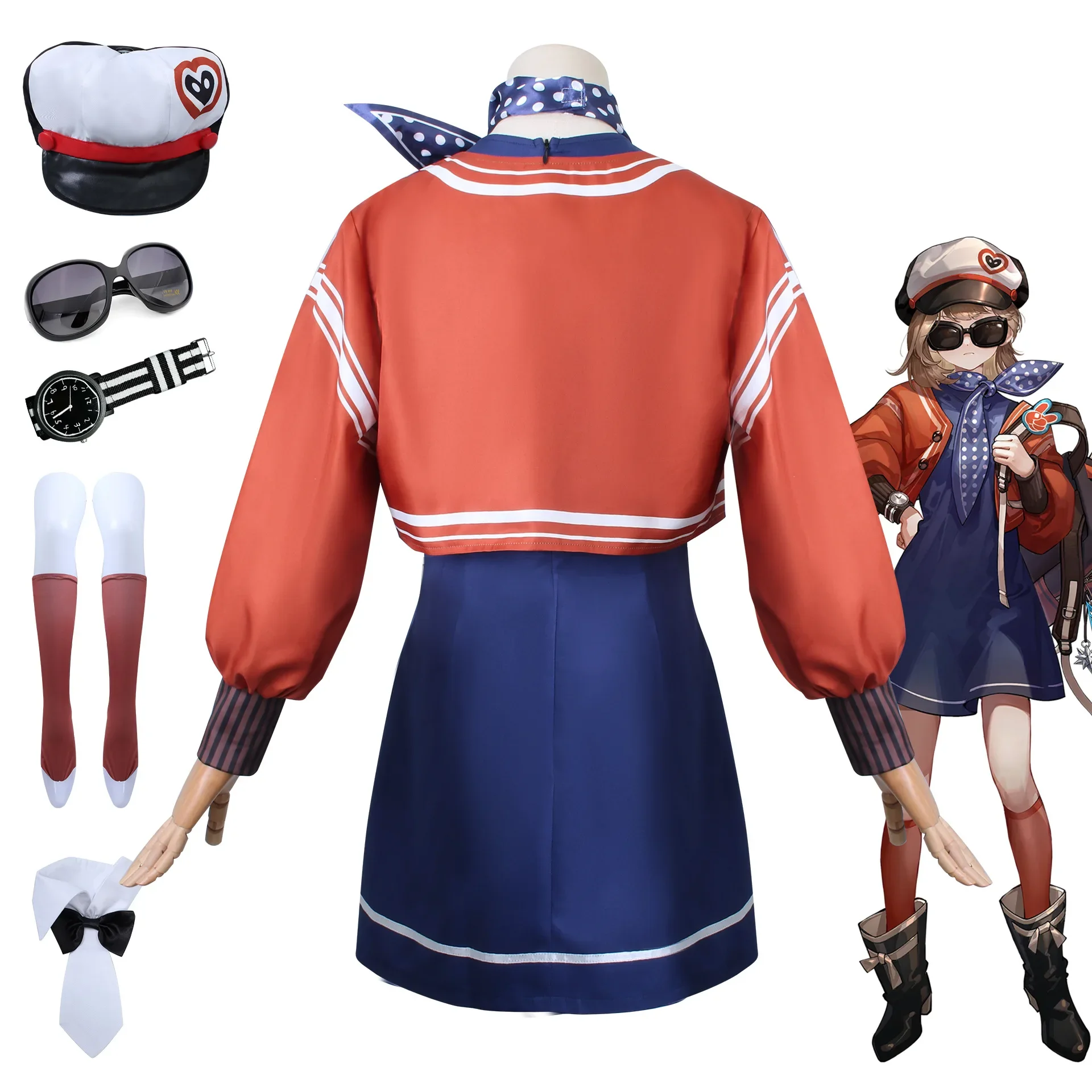Back To The Future 1999 Cosplay Star Antimony Cosplay Costume Game Cosplay Women's Casual Wear Full Set Of Clothing
Back To The Future 1999 Cosplay Star Antimony Cosplay Costume Game Cosplay Women's Casual Wear Full Set Of Clothing