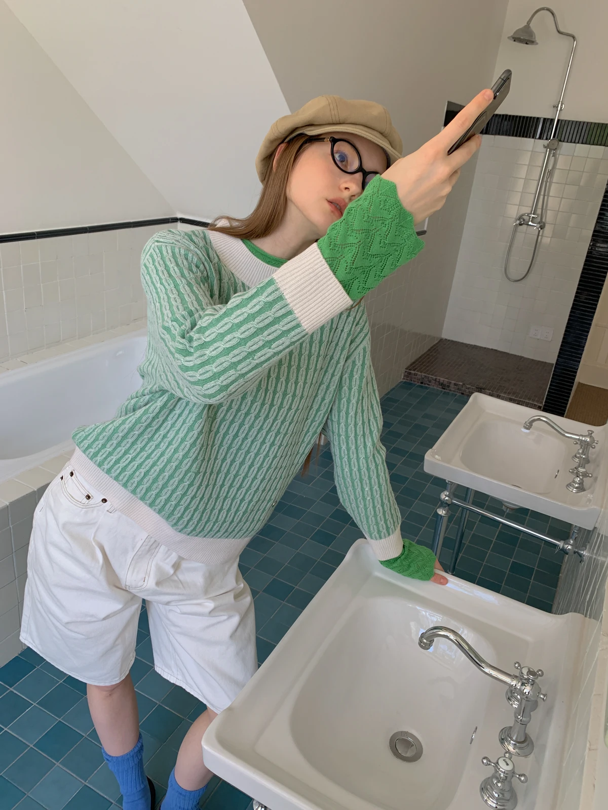 TZCO 25FW Casual Tea Milk Cr Twist Knitted Woolen Sweater Women's Knittedwear Winter Lazy SleStriped Casual Faion
TZCO 25FW Casual Tea Milk Cr Twist Knitted Woolen Sweater Women's Knittedwear Winter Lazy SleStriped Casual Faion