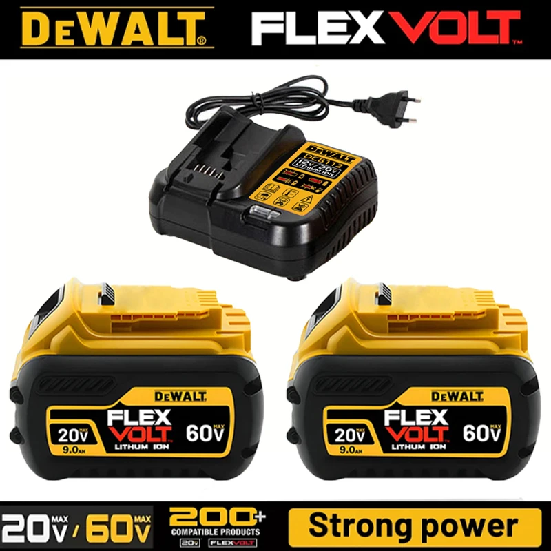 2Ah 5Ah 6Ah 9Ah DEWALT battery Original and Charger 12V/20V/60V,for DCB DCD DCF DEWDCB DTW series power tool battery
2Ah 5Ah 6Ah 9Ah DEWALT battery Original and Charger 12V/20V/60V,for DCB DCD DCF DEWDCB DTW series power tool battery