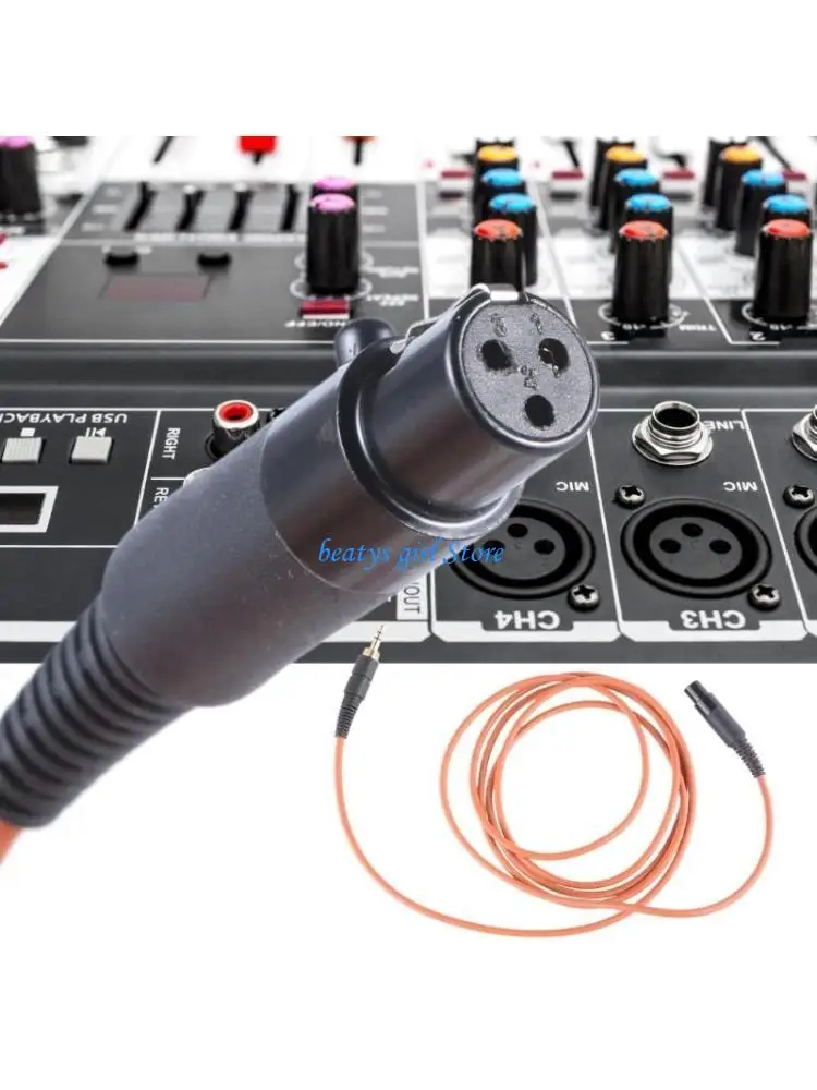 C7AB Quality Sound Transmission Replacement Cable for K240/K240 MKII/K141/K171 Studio Headphones Wire With 3.5mm Connector
C7AB Quality Sound Transmission Replacement Cable for K240/K240 MKII/K141/K171 Studio Headphones Wire With 3.5mm Connector