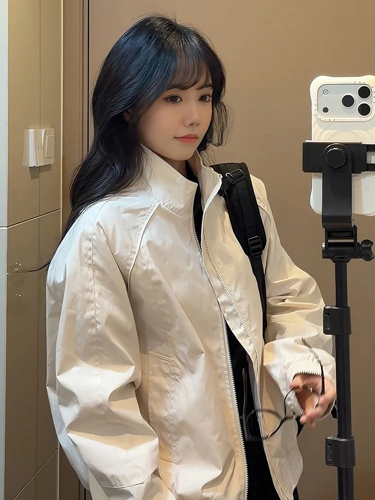 Men's American Sle Stand Collar Flight Jaet Baseball irt Deconstructed ape Workwear Outerwear Spring Season Casual Lo...
Men's American Sle Stand Collar Flight Jaet Baseball irt Deconstructed ape Workwear Outerwear Spring Season Casual Lo...