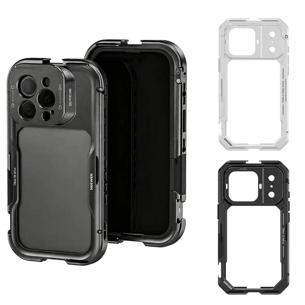 Для NEEWER PA 143/144 IP17 PRO MAX Cage Расширительная коробка IP17PM Быстросъемная видеоустановка Стабилизатор телефона Объектив Задняя пластина TMount
Для NEEWER PA 143/144 IP17 PRO MAX Cage Расширительная коробка IP17PM Быстросъемная видеоустановка Стабилизатор телефона Объектив Задняя пластина TMount