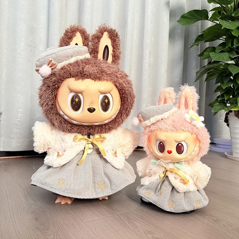 Одежда для кукол, подходит для свитера Labubu 38/58 см, зимний комплект без обуви, сменная одежда для куклы, креативный дизайн с героями мультфильмов
Одежда для кукол, подходит для свитера Labubu 38/58 см, зимний комплект без обуви, сменная одежда для куклы, креативный дизайн с героями мультфильмов