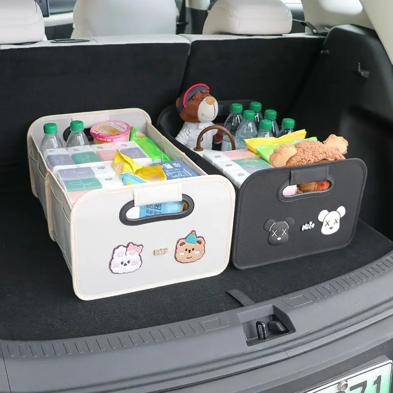 Cute High-Value Car Trunk Storage Box Foldable Multi-Functional Large Capacity Cartoon Organizer for Vehicle
Cute High-Value Car Trunk Storage Box Foldable Multi-Functional Large Capacity Cartoon Organizer for Vehicle