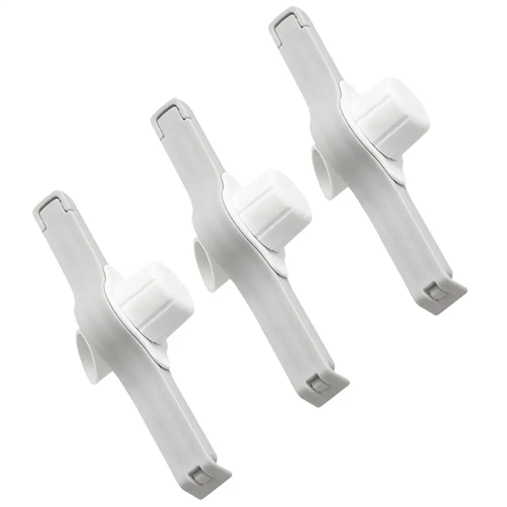 3 Pcs Food Bag Sealing Clips Fresh Keeping Vacuum Snack Bags White Mini Sealer High Quality PP Material Strong Storage
3 Pcs Food Bag Sealing Clips Fresh Keeping Vacuum Snack Bags White Mini Sealer High Quality PP Material Strong Storage