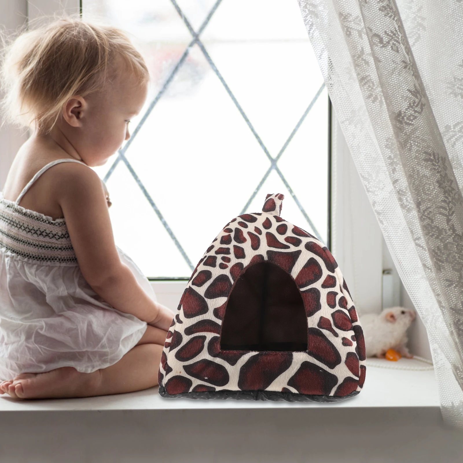 Leopard Print Pet Sleep Nest Soft Nap Chinchilla House Small Hamster Hideout Bed Hammock Comfortable Small Pet Bed
Leopard Print Pet Sleep Nest Soft Nap Chinchilla House Small Hamster Hideout Bed Hammock Comfortable Small Pet Bed