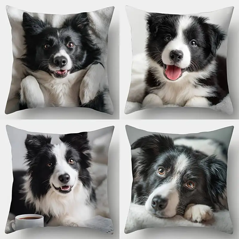 Очаровательная наволочка с изображением собаки породы бордер-колли — наволочка с милым портретом питомца для уютного декора для любителей собак
Очаровательная наволочка с изображением собаки породы бордер-колли — наволочка с милым портретом питомца для уютного декора для любителей собак