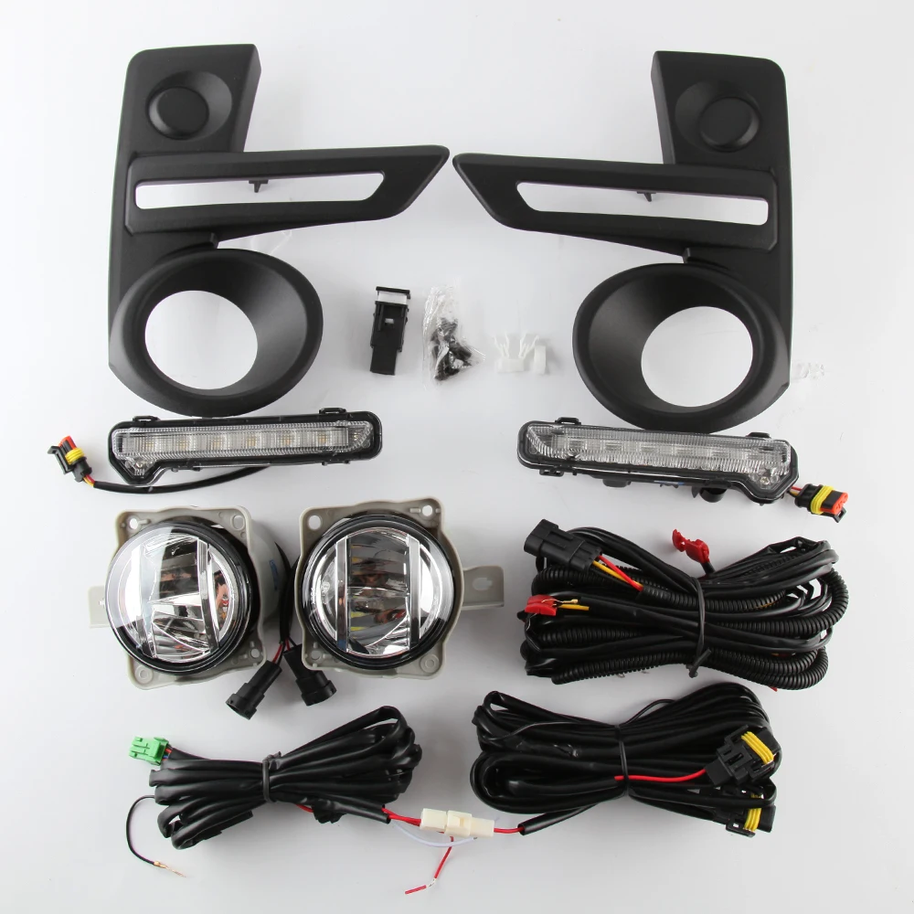 July King Car Fog Lamp Assembly Daytime Running Light DRL for Toyota Raize 2020-2024, White DRL + Yellow Turn Signals + Fog Lamp
July King Car Fog Lamp Assembly Daytime Running Light DRL for Toyota Raize 2020-2024, White DRL + Yellow Turn Signals + Fog Lamp