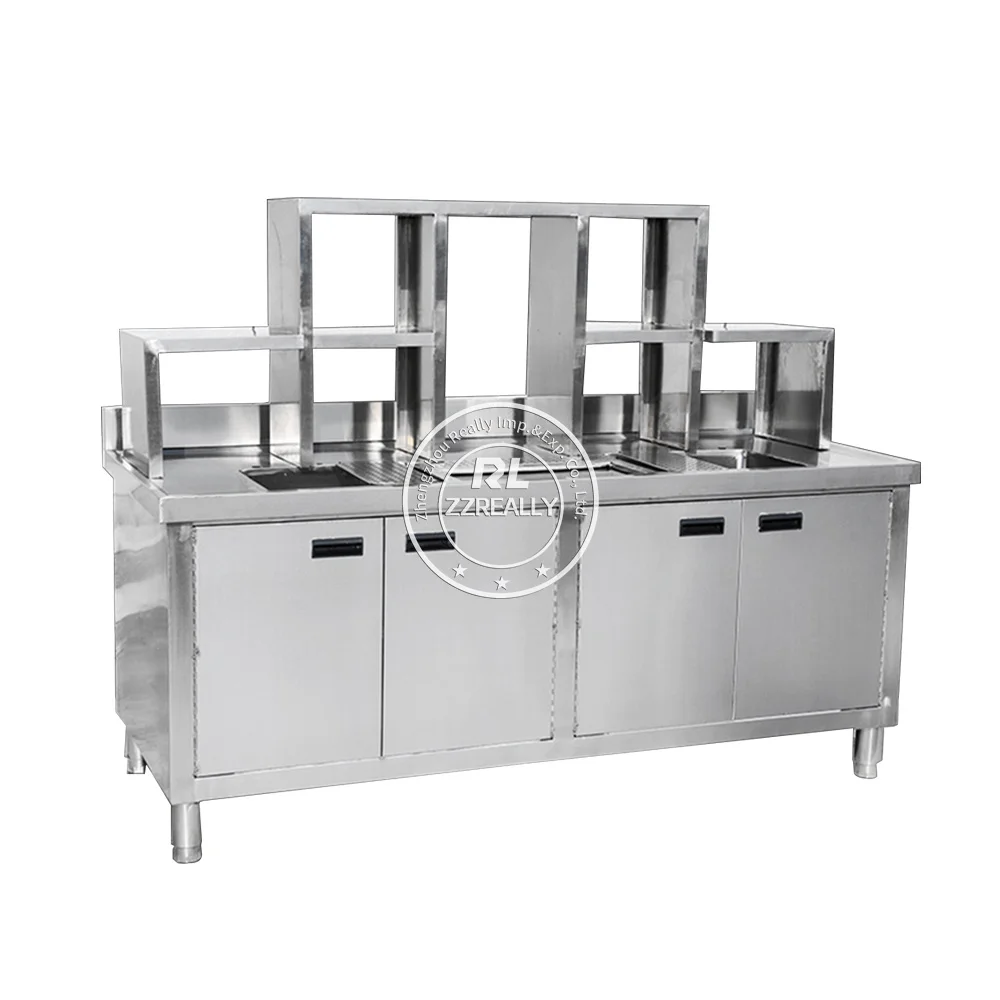 Hot Selling Bubble Tea Shop Equipment Milk Tea Counter Station Tea bar Machine Water bar
Hot Selling Bubble Tea Shop Equipment Milk Tea Counter Station Tea bar Machine Water bar