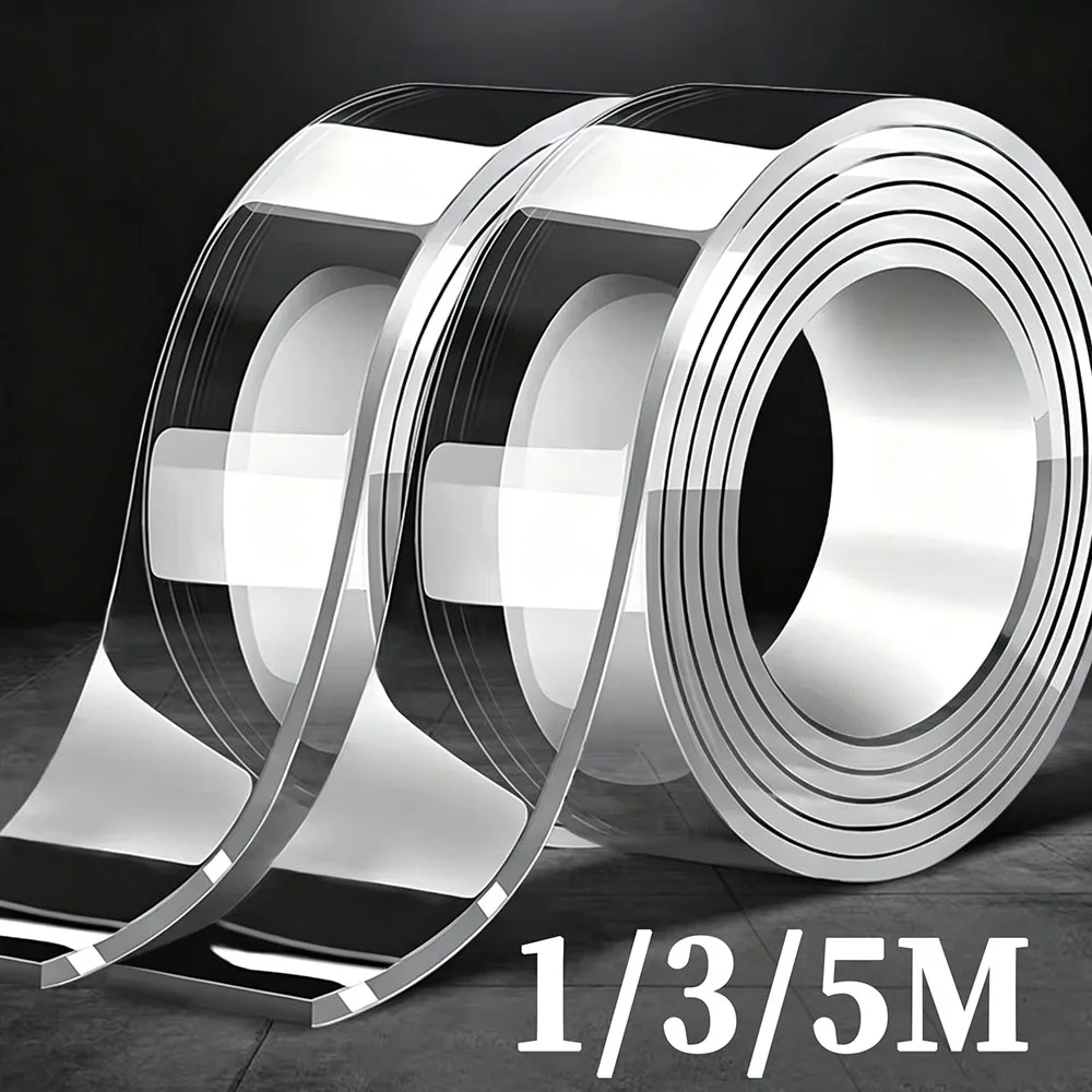 1/3/5m Nano Tape Double-Sided Adhesive Tape Traceless Waterproof Tape Bathroom Kitchen Sink Home Improvement Double-Sided Tape
1/3/5m Nano Tape Double-Sided Adhesive Tape Traceless Waterproof Tape Bathroom Kitchen Sink Home Improvement Double-Sided Tape