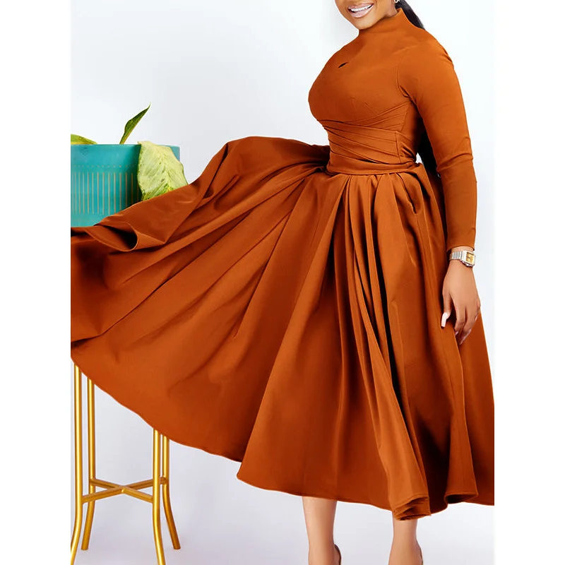 Женская одежда: Новая модная элегантная плиссированная африканская одежда больших размеров, платья с широким подолом, вечерние длинные платья с пайетками для вечеринок D3252
Женская одежда: Новая модная элегантная плиссированная африканская одежда больших размеров, платья с широким подолом, вечерние длинные платья с пайетками для вечеринок D3252